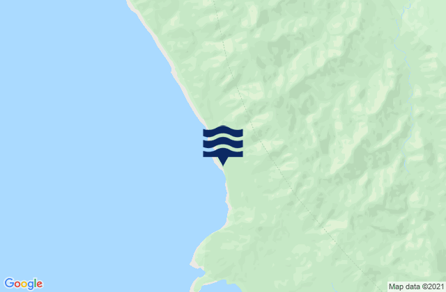 Sambú, Panamaの潮見表地図