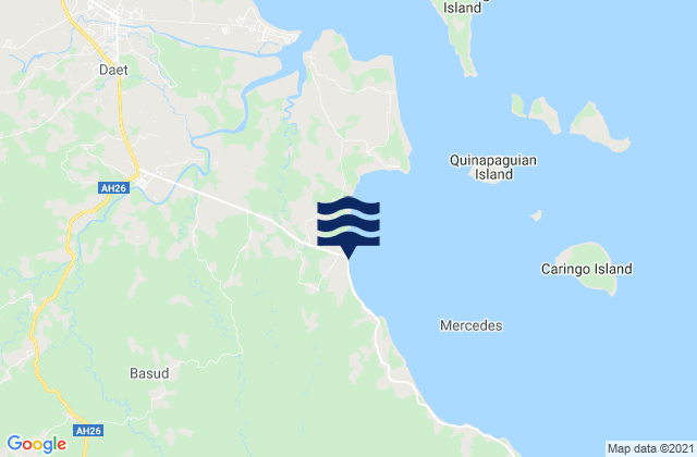 San Felipe, Philippinesの潮見表地図