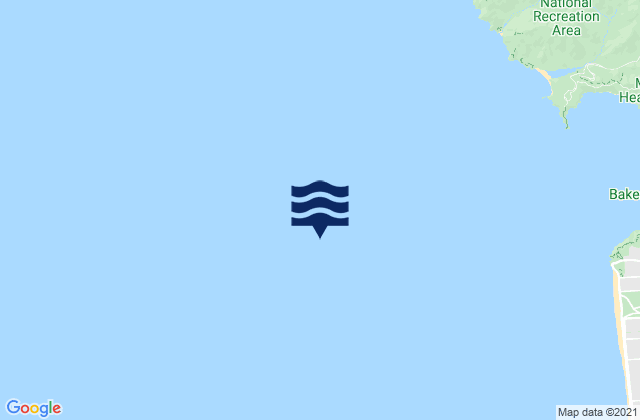 San Francisco Bar north of ship channel, United Statesの潮見表地図
