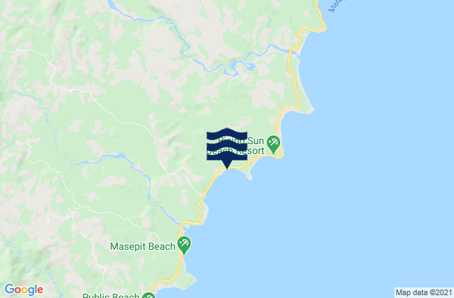 San Ignacio, Philippinesの潮見表地図