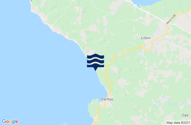 San Jose, Philippinesの潮見表地図