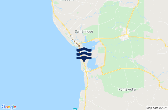 San Juan, Philippinesの潮見表地図