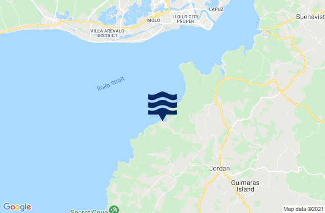 San Miguel, Philippinesの潮見表地図