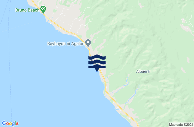 San Pedro, Philippinesの潮見表地図