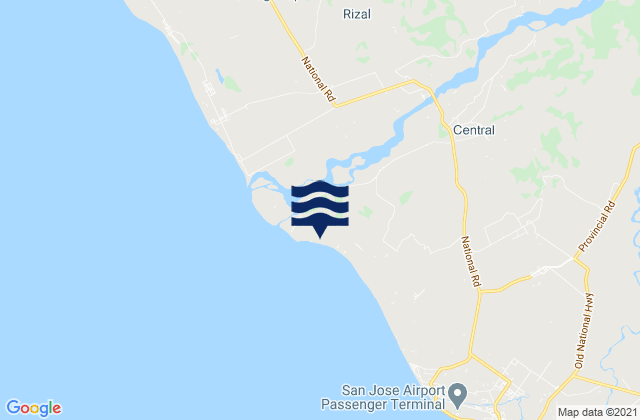 San Pedro, Philippinesの潮見表地図