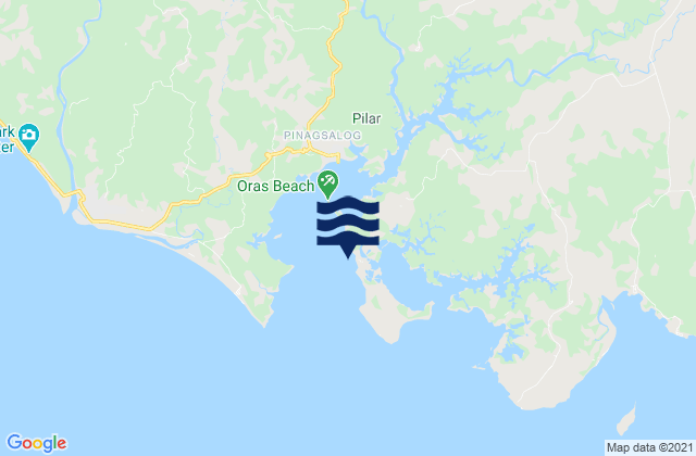 San Rafael, Philippinesの潮見表地図