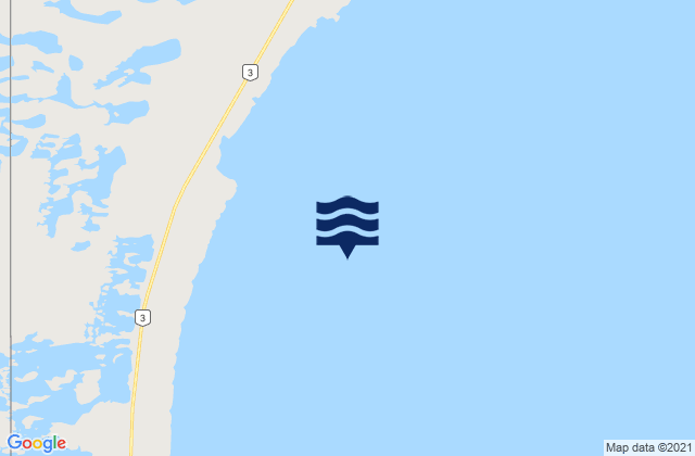 San Sebastian Bay, Argentinaの潮見表地図