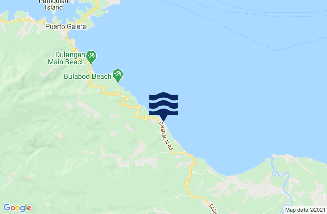 San Teodoro, Philippinesの潮見表地図