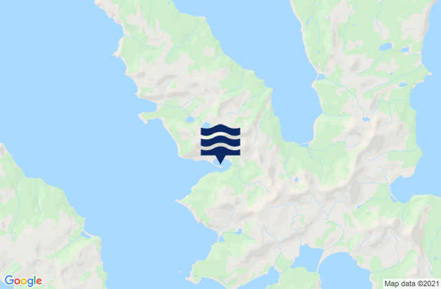 Sanborn Harbor (Nagai Island), United Statesの潮見表地図
