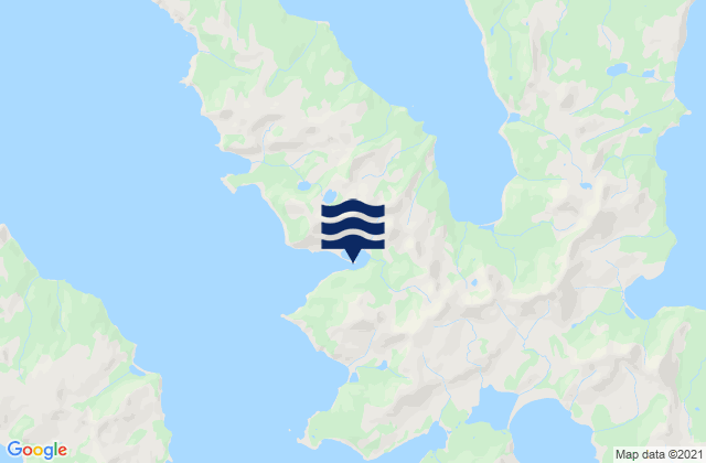 Sanborn Harbor Nagai Island, United Statesの潮見表地図