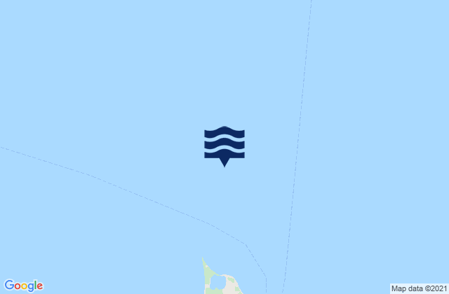 Sandy Point 2.1 miles NNE of, United Statesの潮見表地図