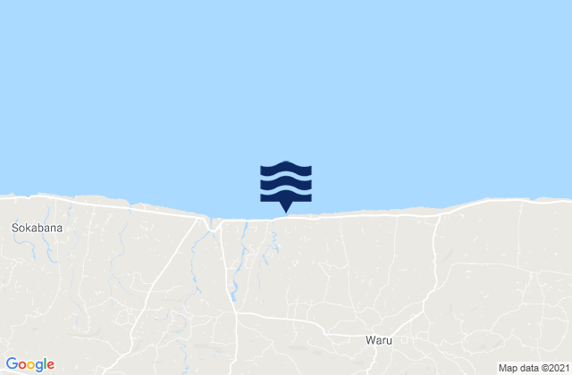 Sangoleng, Indonesiaの潮見表地図