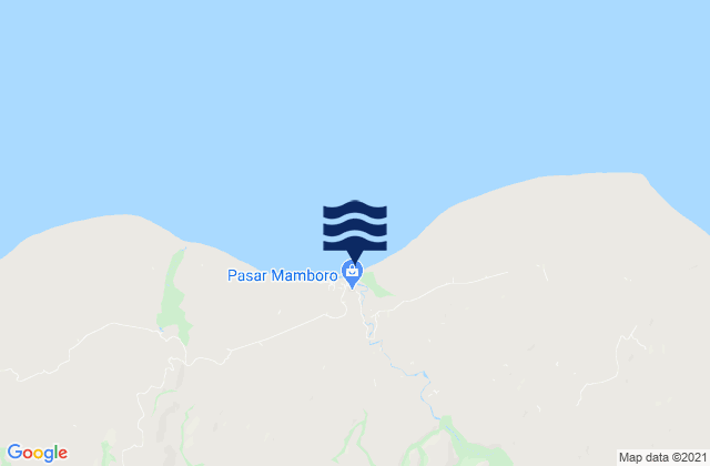 Sangumata, Indonesiaの潮見表地図