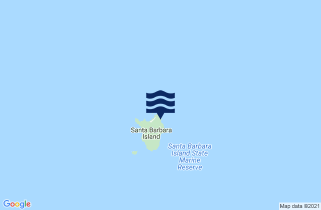 Santa Barbara Island, United Statesの潮見表地図