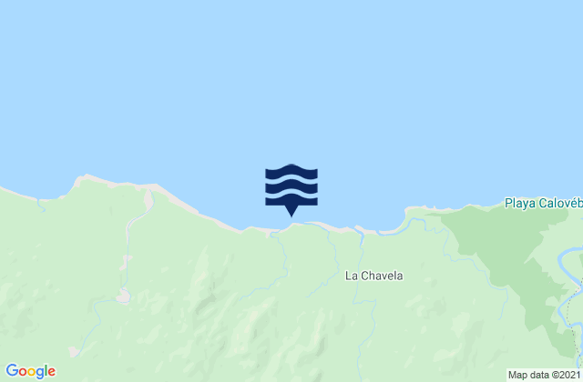 Santa Catalina, Panamaの潮見表地図