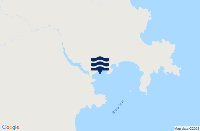 Santa Elena Puerto, Argentinaの潮見表地図