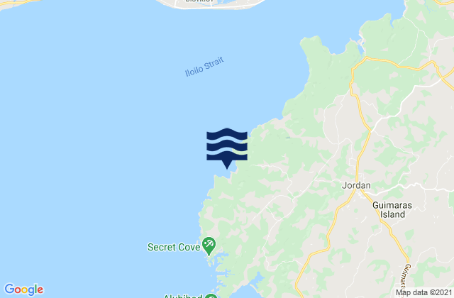 Santa Teresa, Philippinesの潮見表地図