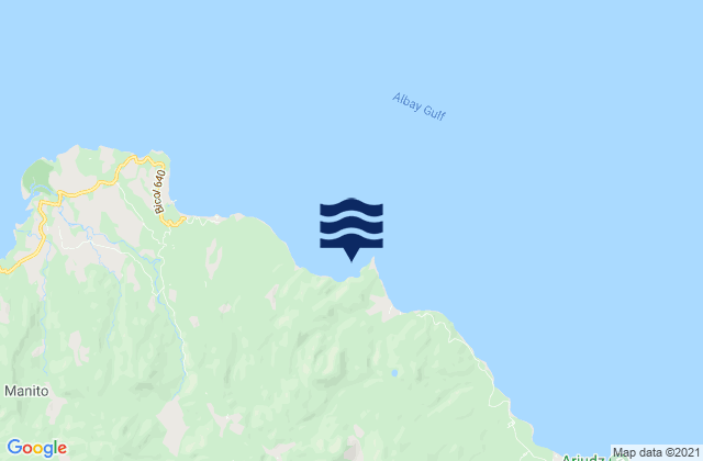 Santo Niño, Philippinesの潮見表地図