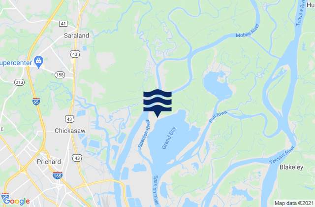 Satsuma, United Statesの潮見表地図