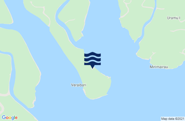 Saumao Peninsula, Papua New Guineaの潮見表地図