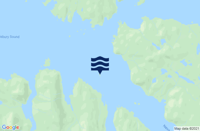 Scraggy Island, United Statesの潮見表地図