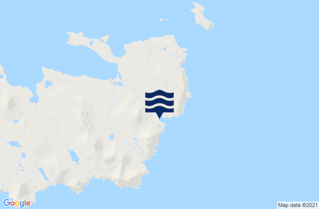 Se Tigalda Island Pacific Ocean, United Statesの潮見表地図