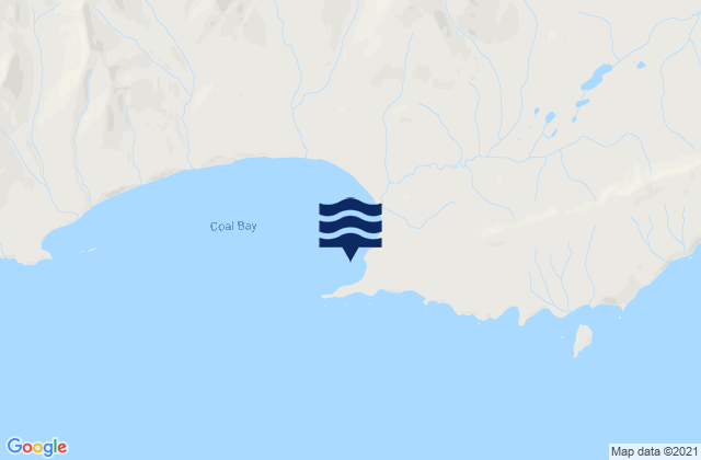 Seal Cape (Coal Bay), United Statesの潮見表地図