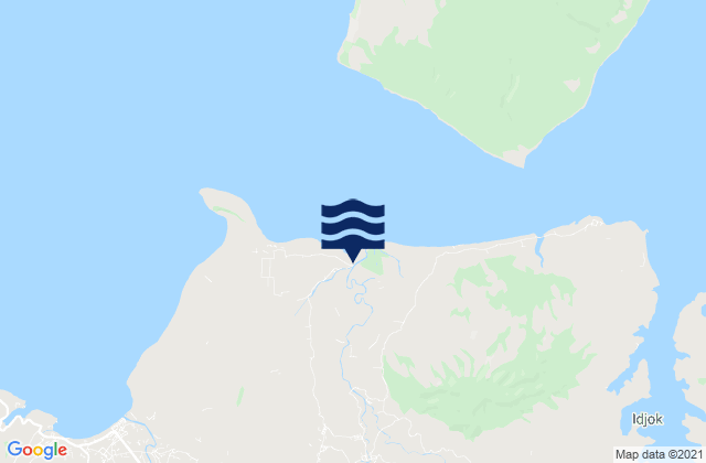 Sebewe, Indonesiaの潮見表地図