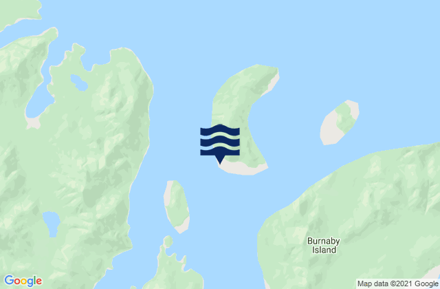 Section Cove, Canadaの潮見表地図