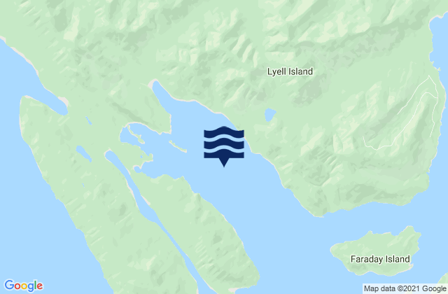 Sedgwick Bay, Canadaの潮見表地図