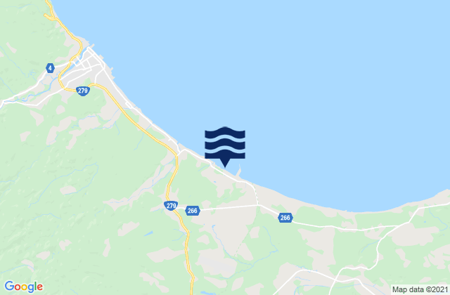 Sekinehama, Japanの潮見表地図