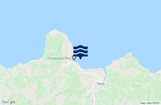 Sengari, Indonesiaの潮見表地図