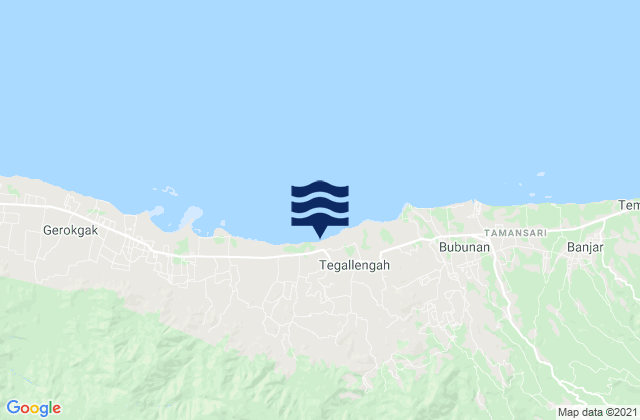 Sepang, Indonesiaの潮見表地図