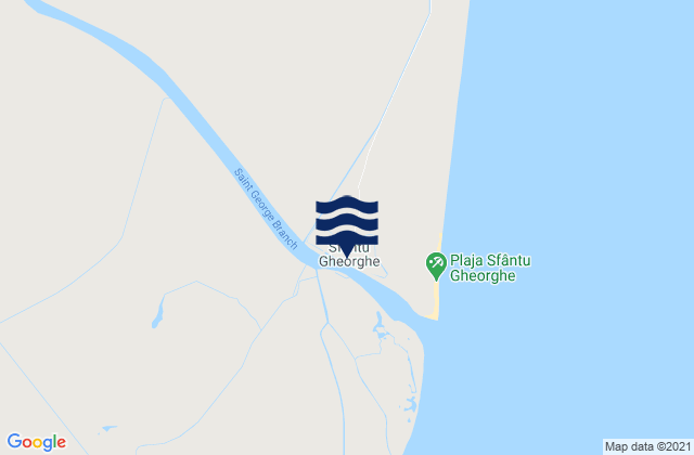 Sfântu Gheorghe, Romaniaの潮見表地図