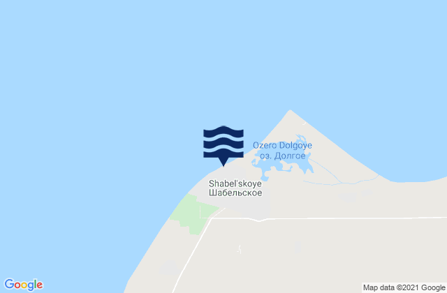 Shabel’skoye, Russiaの潮見表地図