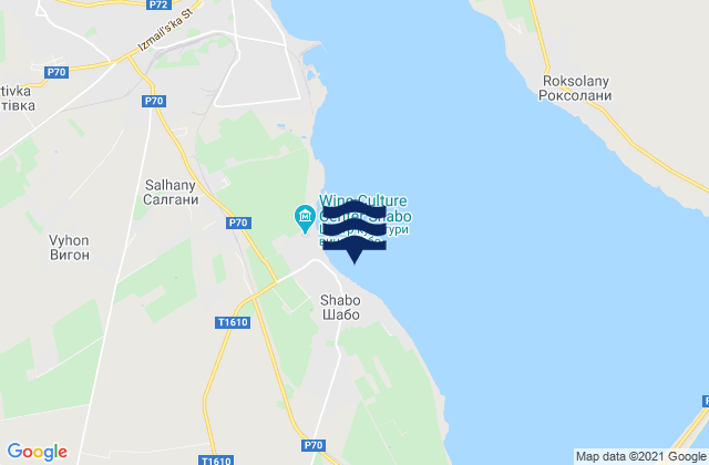 Shabo, Ukraineの潮見表地図