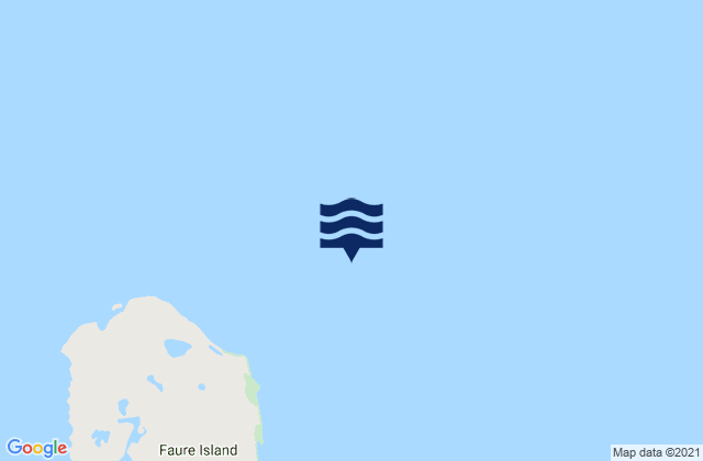 Shark Bay, Australiaの潮見表地図