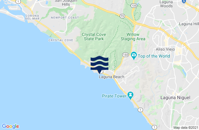 Shaws Cove, United Statesの潮見表地図