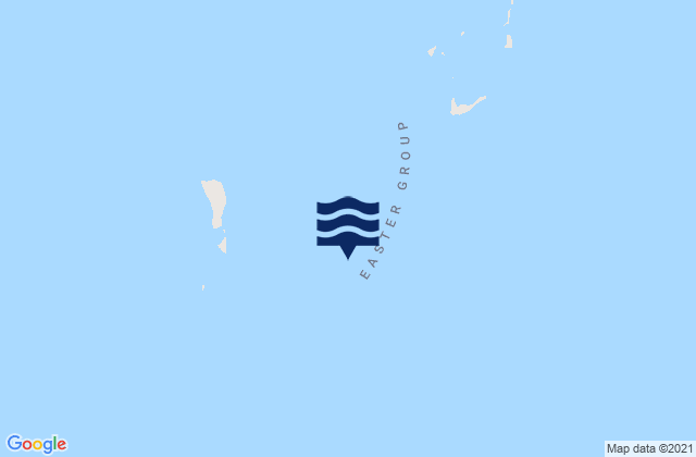 Shearwater Island, Australiaの潮見表地図