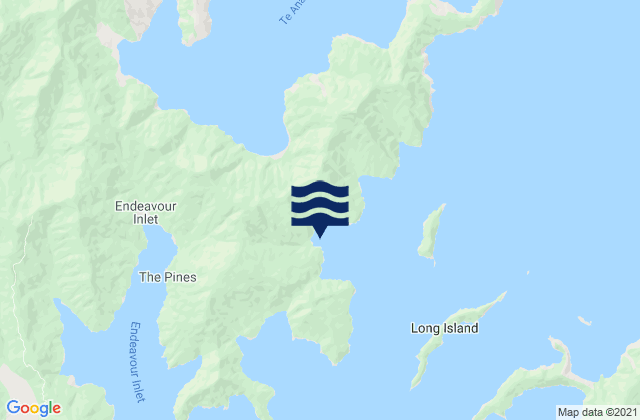 Ship Cove (Meretoto), New Zealandの潮見表地図
