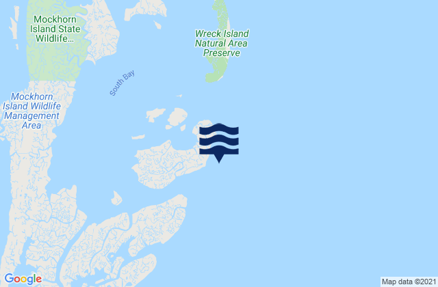 Ship Shoal Inlet, United Statesの潮見表地図
