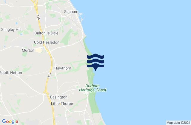 Shippersea Bay, United Kingdomの潮見表地図