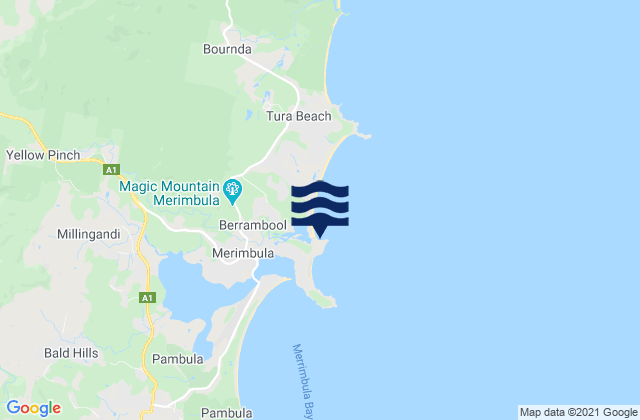 Short Point, Australiaの潮見表地図