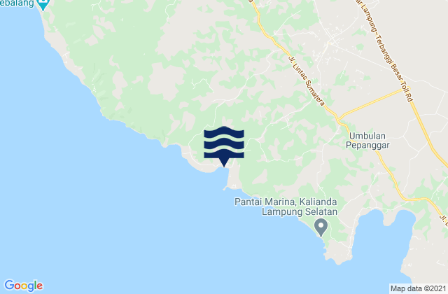 Sidorejo, Indonesiaの潮見表地図