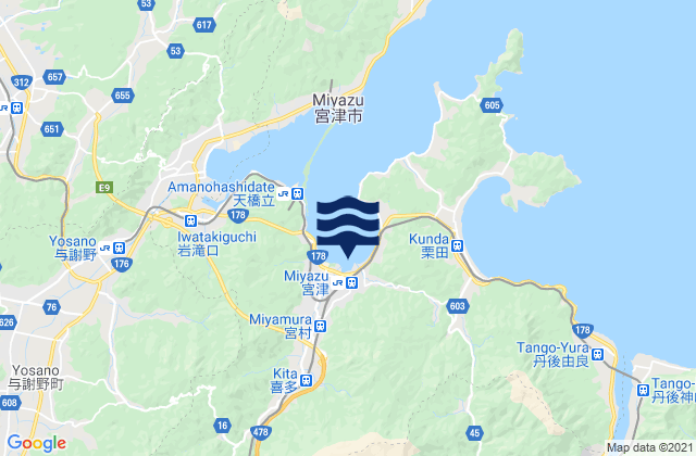 Sima Saki, Japanの潮見表地図