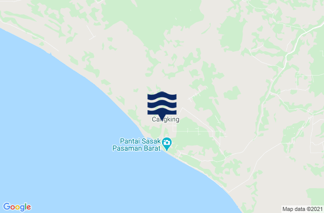 Simpang Empat, Indonesiaの潮見表地図