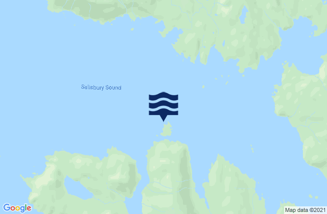 Sinitsin Island, United Statesの潮見表地図