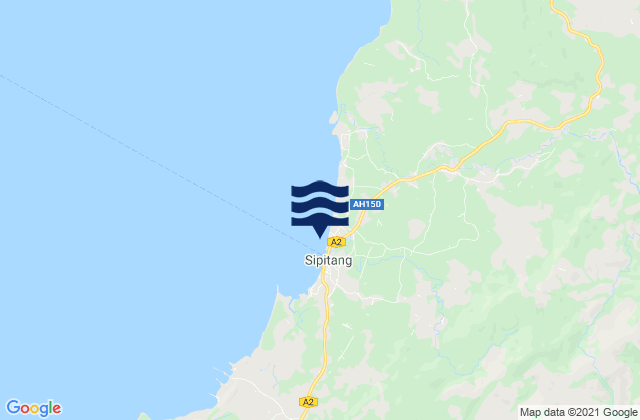 Sipitang (Brunei Bay), Malaysiaの潮見表地図