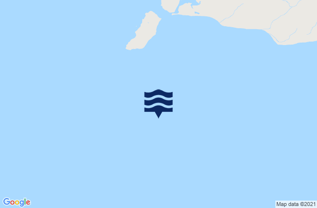 Sitkinak Strait southwest entrance, United Statesの潮見表地図