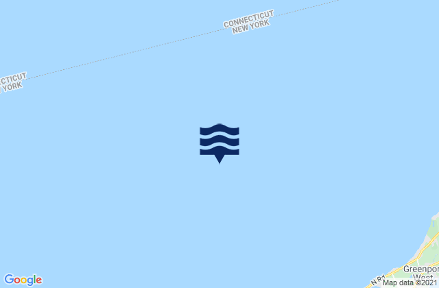 Six Mile Reef 2 miles south of Buoy TE, United Statesの潮見表地図